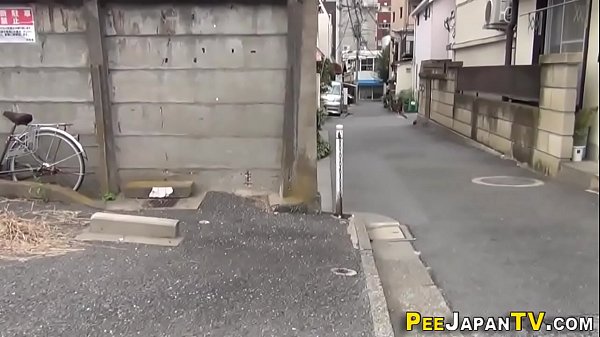 Asian relieves herself