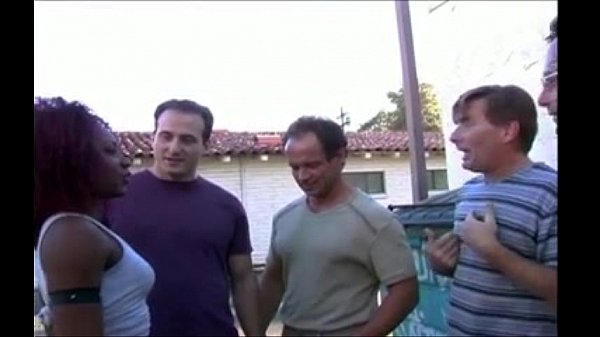 sexy scoppio interrazziale di ebano