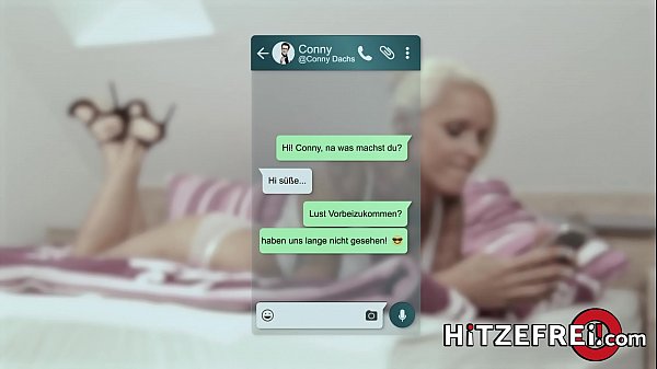 HITZEFREI Heiße blonde deutsche MILF hat einen Fickkumpel gefunden