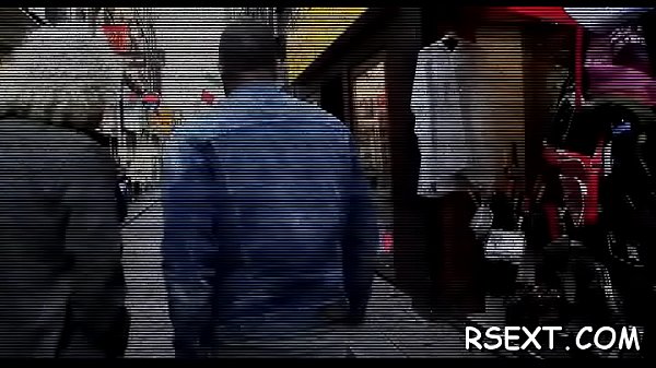 Sexy hooker with a sexy ass rides a hard pole with passion