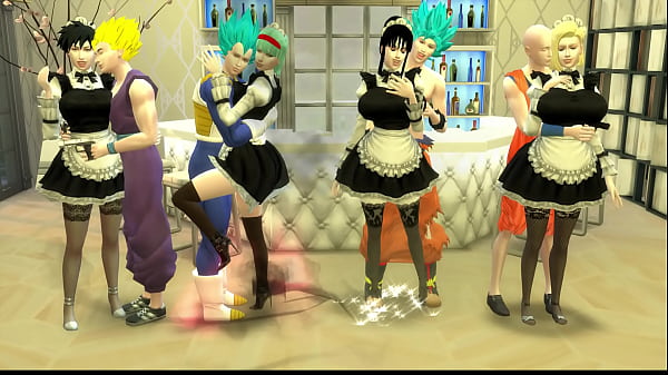 Slave Servants Episode 12 Goku, Gohan, Vegeta and Clirin take revenge and recover their beautiful Wives and punish them for being unfaithful Bitches