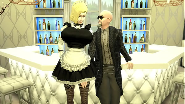 Sklavenmädchen, Folge 7, Nummer 18, schöne Frau, wird vom Chef ihres Mannes als Dienstmädchen angeheuert, aber er heuert sie an, um sie wie einen gehörnten Ehemann zu ficken