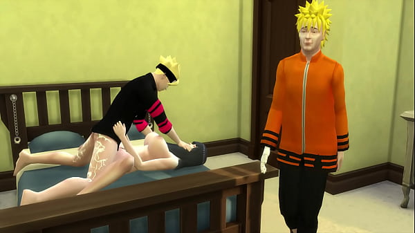 series cap4 naruto finds hinata masturbating and she arrives and the two of them fuck her hard in the ass the way she likes it