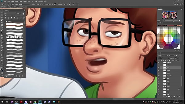 Stream | Picarto | DarkCookie - Summertime Saga (2021.08.13)