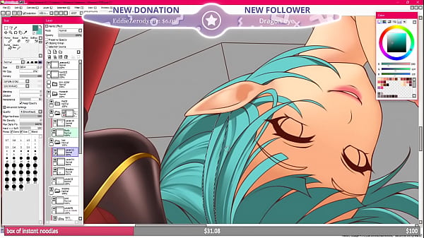 Stream | Picarto | LuckNight - Lewd Lair (2021.05.12) B