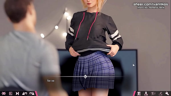 Doppi compiti | Una bella fidanzata bionda di 18 anni con un corpo stupendo cavalca il grosso cazzo del fidanzato | I miei momenti di gioco più sexy | Parte n.17