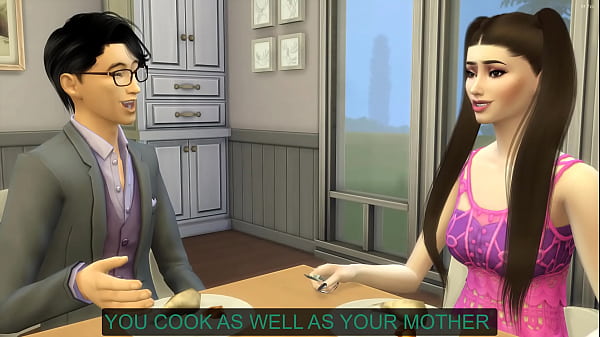 La figliastra chiede al fratellastro di aiutarla con la sua verginità - Asiatica