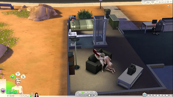 Catturare la sorella_- The Sims 4 Strapon lesbico