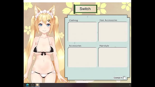 "Foxgirl.exe a cessé de fonctionner" Jouons : votre Waifu Foxgirl Konko XXII