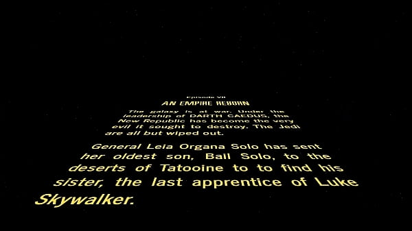 Star Wars Episode VII - An Empire Reborn