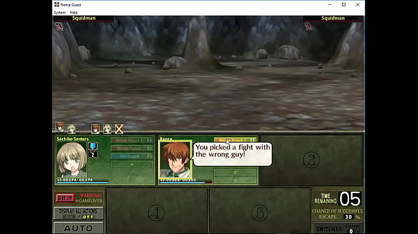 Visual Novel Rance Quest Magnum [Ing.] #1