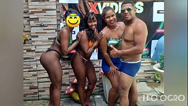 Prime nymph couple took me to the room at Leo the ogre's party (Bella &Iacute_ndia Suzy furac&atilde_o.)