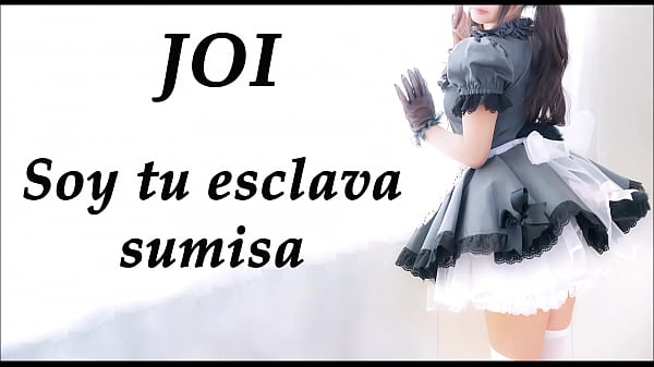 I am your slave. JOI audio in Spanish. ASMR ROLE.