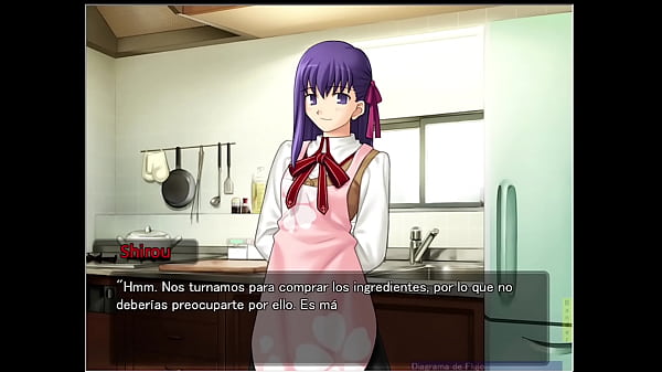 Fate Stay Night Realta Nua Day 1 Gameplay (Espa&ntilde_ol)