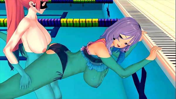 Cô gái NGHIÊM TÚC NGHIÊM TÚC BƠI 3D HENTAI 44