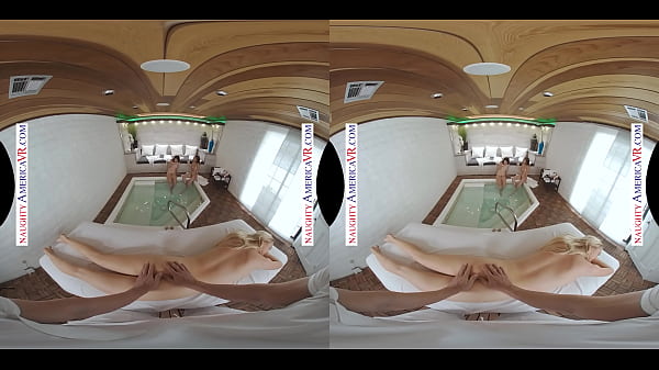 Naughty America - Una giornata alla spa per Lily Glee, Macy Meadows e Paisley Porter richiede massaggi completi per il corpo e orgasmi multipli!
