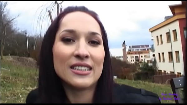 Beautiful brunette girl accepts money to fuck on the playground