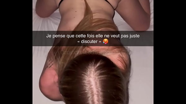 Cheat Snap Fran&ccedil_aise - Petite blonde trompe son copain avec son meilleur ami !!