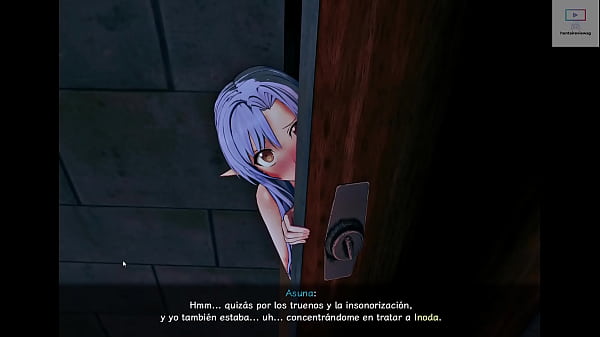 Sao Ntr Online 2: Asuna has sex with the fat man from Inoda while I give everything to protect her...... part 5 Eng