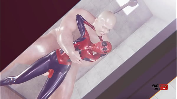 Spiderman es follado por un hombre grande Yaoi - Asiático Japonés Manga Anime Hentai Gay Porn