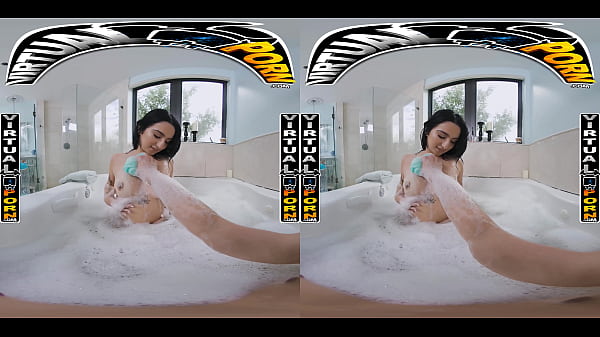 VIRTUAL PORN - Kiana Kumani&rsquo_s Wet And Wild Bath Turns Into Intense Pussy And Cock Action With Her Step Brother