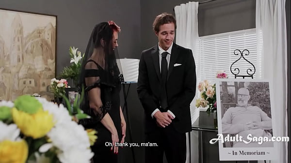 GILF Widow Fucks Young Organizer On Her Husbands Funeral - Jayden Marcos, Ruby Lynne