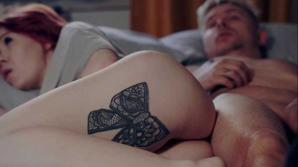 Step Mom Shares Bed with Step Son - Naughty Nighttime Fun!