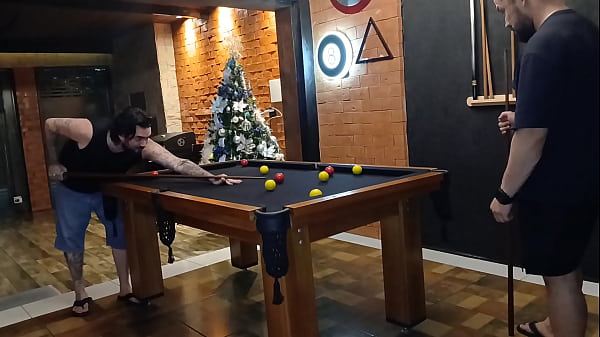 Big Bet on the Pool Table Whoever Loses Pays the Price