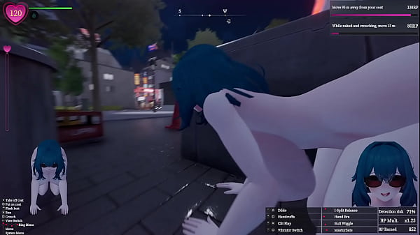 Secret Flasher Manaka - Misión: [Centro 100%] sin censura, exhibicionismo