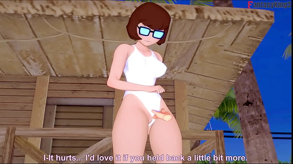 Velma pompino sulla spiaggia | 1| Scooby doo | Film completo e in POV su Sheer e amp_ PTRN: Fantasyking3
