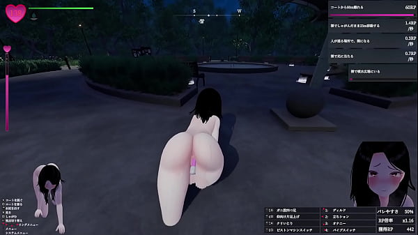 [Play Video 015] A 3m tall giantess generates electricity by opening the door in the men's restroom in the park! Secret Exposure Manaka-san exposes herself so as not to be found out