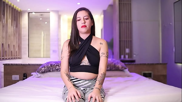 Hot Interview with Solange, the Argentine Porn Actress, Ends in Sex and Cumshot on the Back