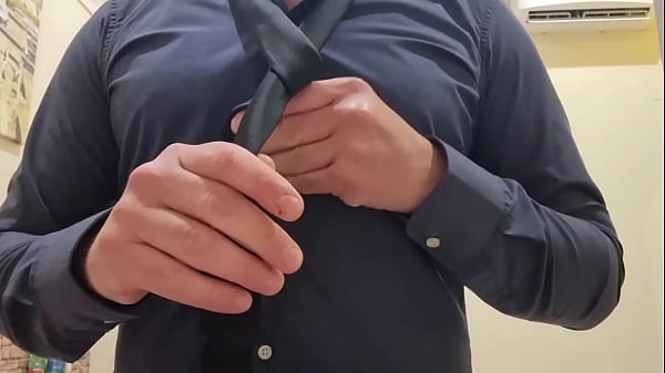 STEP BROTHER GETS EXCITED WHILE DRESSING | MOANS AND CUMS - ELEGANT DRESS WITH A BIG COCK