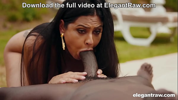 BBC stretching Latina&rsquo_s Mariska X Hot Ass for ElegantRAW