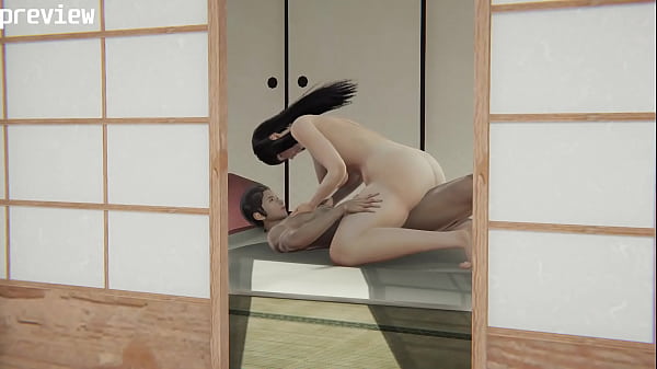 Hinata ist zu allem bereit. 3D-Hentai unzensiert Naruto