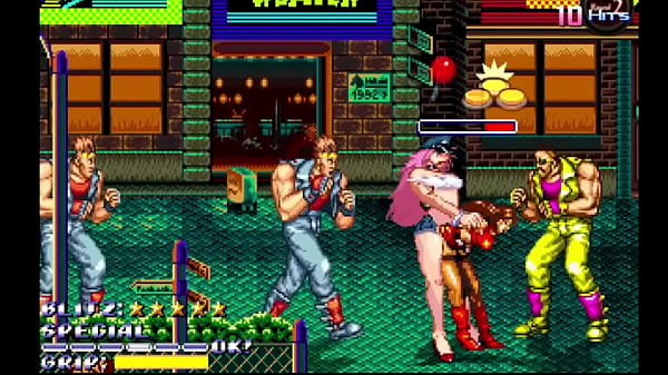 Streets of Rage ryona édition mugen mod hentai