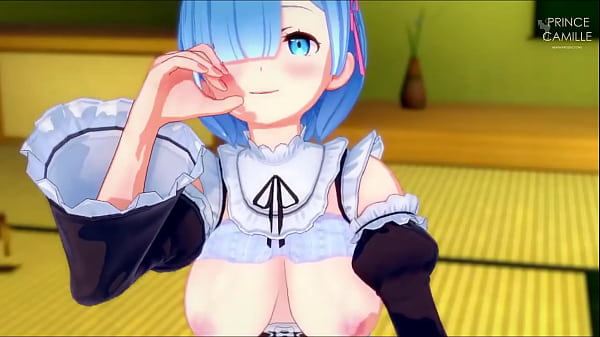 Loving Rem gibt dir einen angeleiteten Handjob in romantischer Atmosphäre – Re Zero