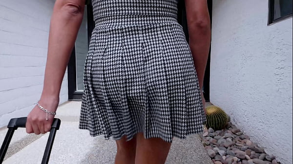 PUREMATURE Sexy Milf Houseguest Seduces Young Big Cock