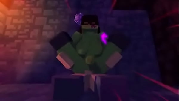 Zombie Girl Livia x Steve! Minecraft Animation (18)