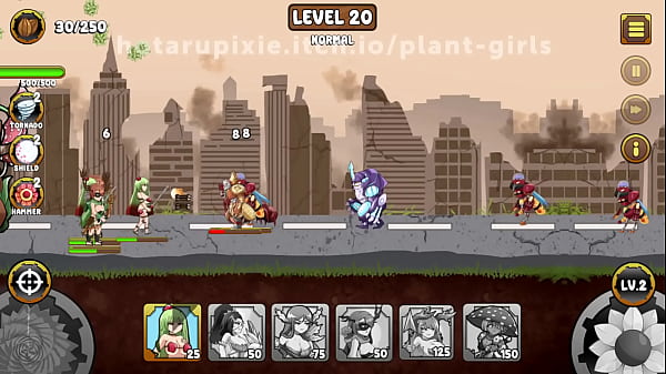 Pflanzenmädchen: Insekteninvasion Level 20