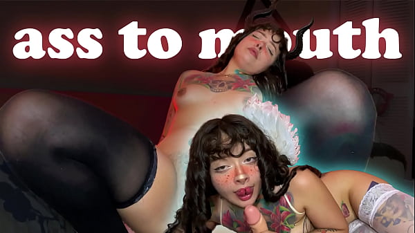 Demonio se convierte en ángel después de un buen polvo. Del culo a la boca. punto de vista