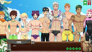 Game: Friends Camp, Episode 11 - Swimming lessons with Namumi (Russian voice acting)