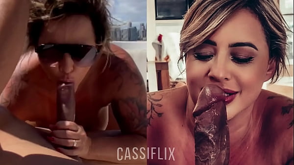 Mio marito ha portato il suo amico nero su una barca, HO SUCCHIATO IL SUO CAZZO DURO E ME L'HO MESSO NEL CULO, MI HA ROTTO IL CULO E HO ANCHE SCEGATO SUL SUO CAZZO. Cassiflix completo