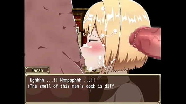 Blonde girl cleans the dirty dicks of several beggars - Farah The Otherworld Hero - Part 4