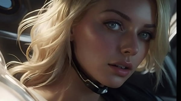 Frau mit dickem Oberschenkel