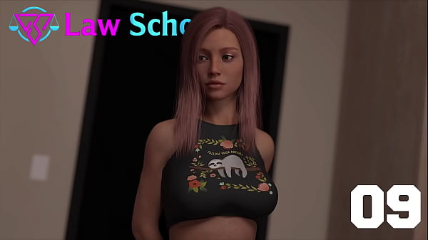 LAW SCHOOL #09 - Una rossa tettona e arrapata è la mia compagna di stanza al college - Giochi porno 3D