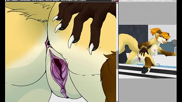 Furry Girl Bathtub Timelapse - SnakeTeeth12