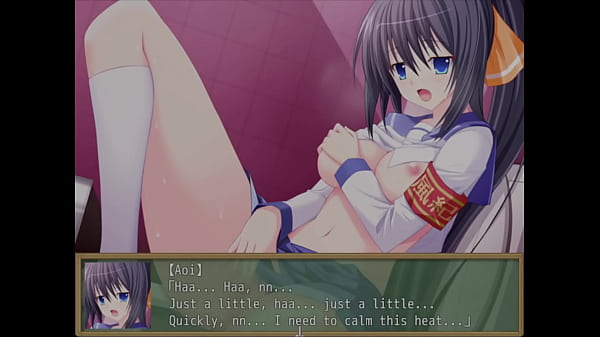 Masturbación en el baño - "Academia Ryorin - El oficial disciplinario objetivo Aoi Nanami&quot_