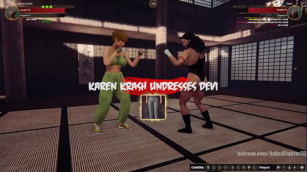 Karen Krash VS Devi (Lutador Nu 3D)