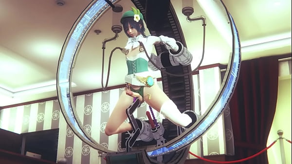 Genshin Impact Yaoi - Venti Hardsex Femboy - Sissy crossdress japonais asiatique manga anime jeu porno gay